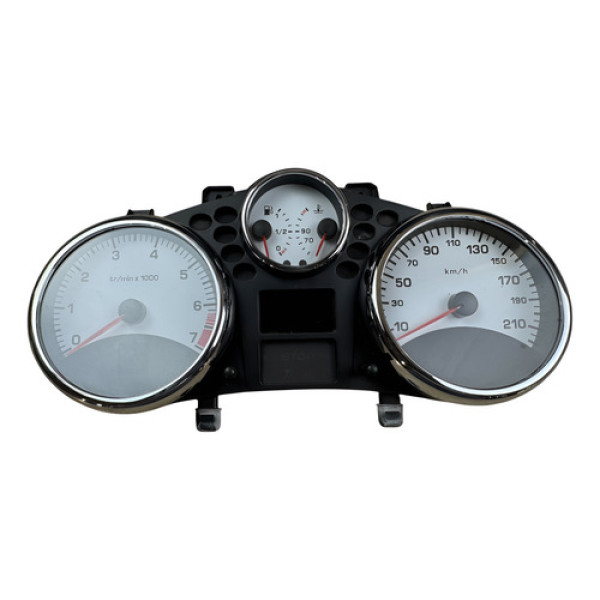 Painel De Instrumentos Peugeot 207 2008 A 2014 9677720080 Prateado