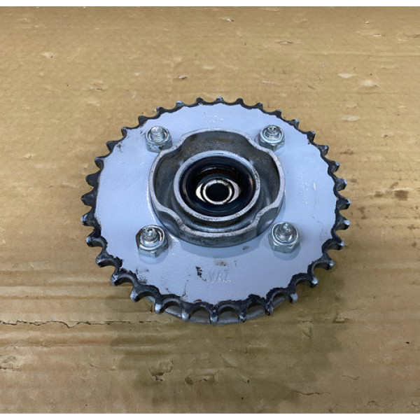 Flagre Coroa Biz 125 Es 2011 Original Completo Cx35 Prateado