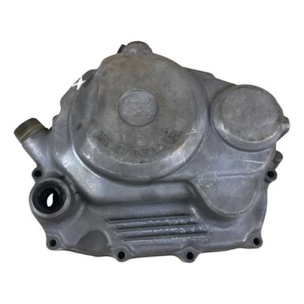 Tampa Motor Lado Direito Cg Titan 99 Honda Cinza