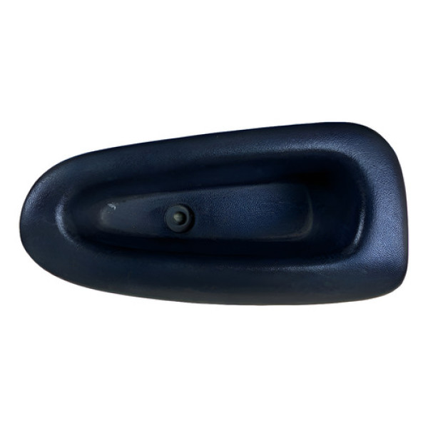 Moldura Puxador Da Porta Traseira L/d Peugeot 207 2013 Preto