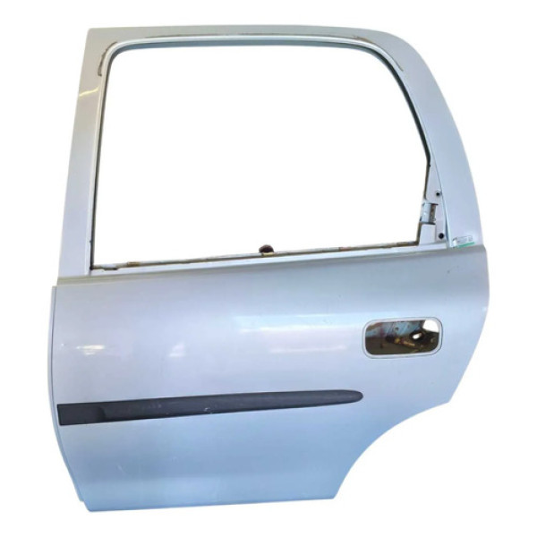 Porta Traseira Esquerda Corsa Classic 2005 Original Traseira Esquerda Prateado
