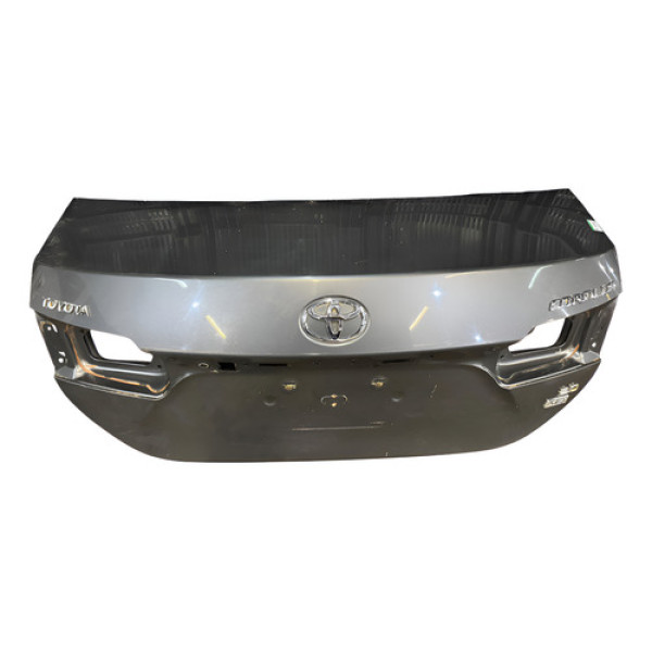 Tampa Traseira Toyota Corolla 2015 2018 Lisa Original Cinza