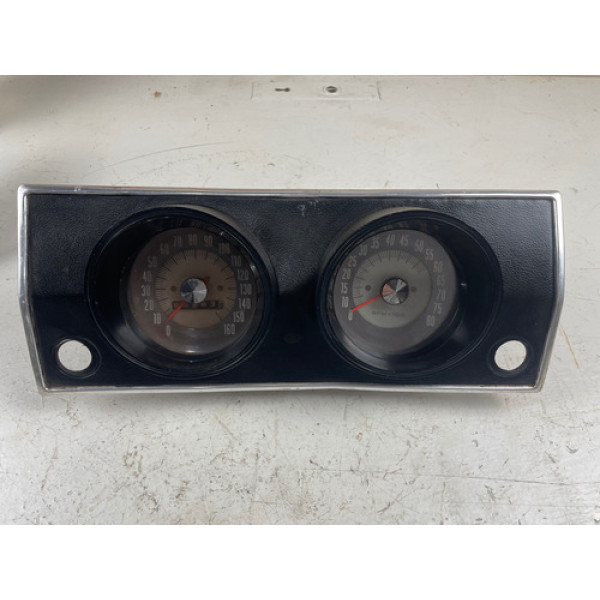Painel Instrumento Velocímetro Corcel Gt 1977 Original Preto