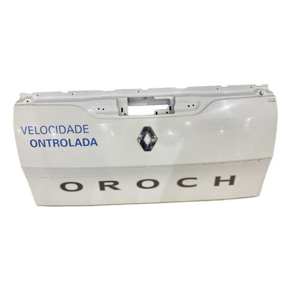 Tampa Traseira Renault Oroch 2024 Original Lisa Branco