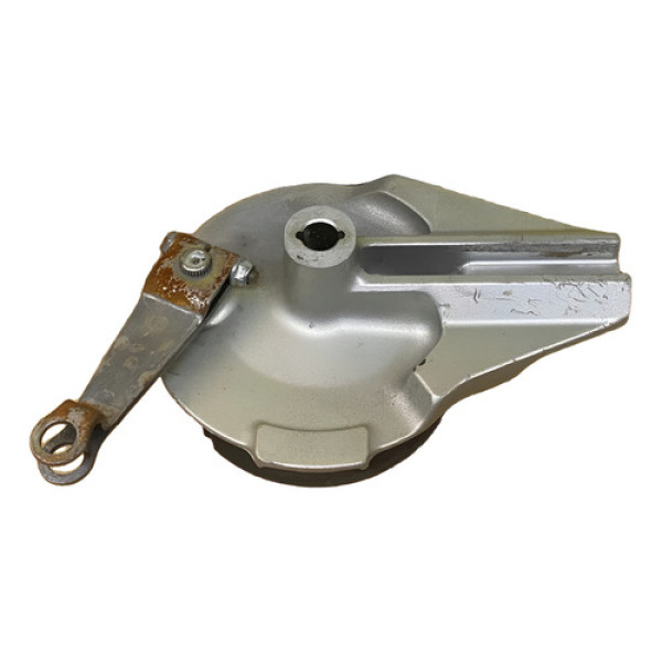 Espelho Roda Traseira Fan 150 2013 Original Completo Prateado