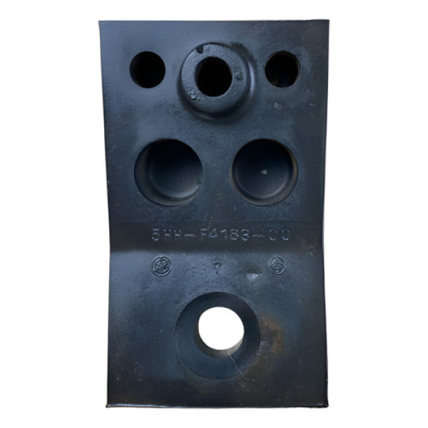 Coxim Traseiro Do Tanque Yamaha Ybr 125 Original Yamaha Preto