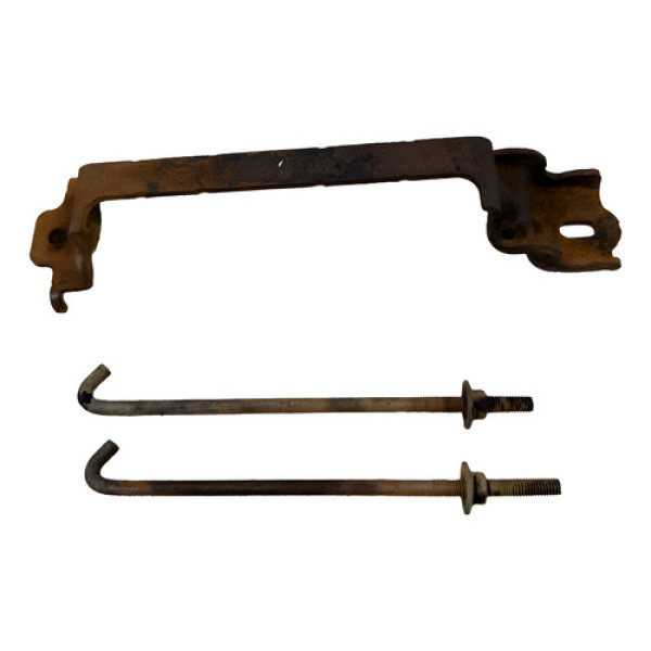 Alça Suporte Bateria Oroch Duster 2023 Original Preto