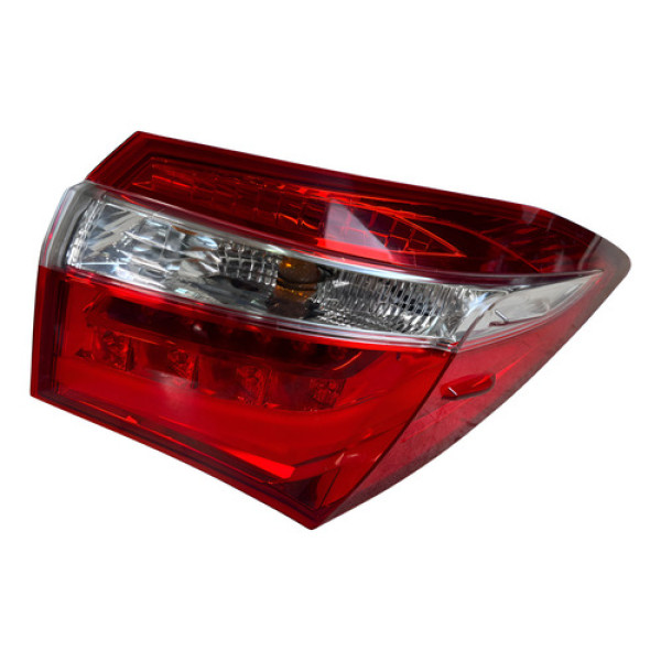Lanterna Traseira Direita Corolla 2015 Xei Original  02306 Direito/passageiro Vermelho