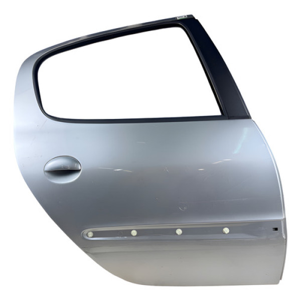 Porta Traseira Direita 206 207 1999 2000 2011 2012 A 2013 Traseira Direita Prateado