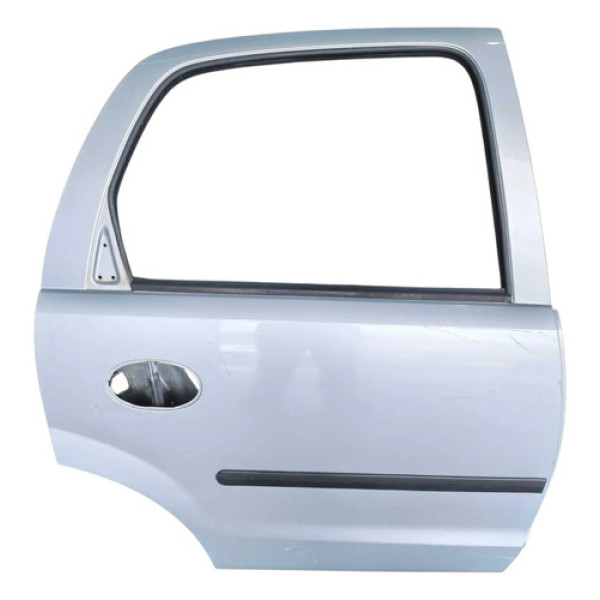 Porta Traseira Direita Corsa Maxx Joy 2007 Original Traseira Direita Prateado