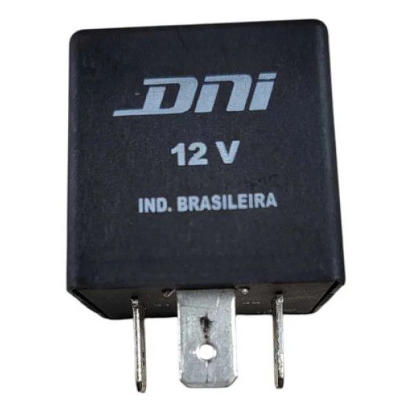 Relé De Comando Do Pisca 3t 12v Palio/strada/marea S/sup Preto
