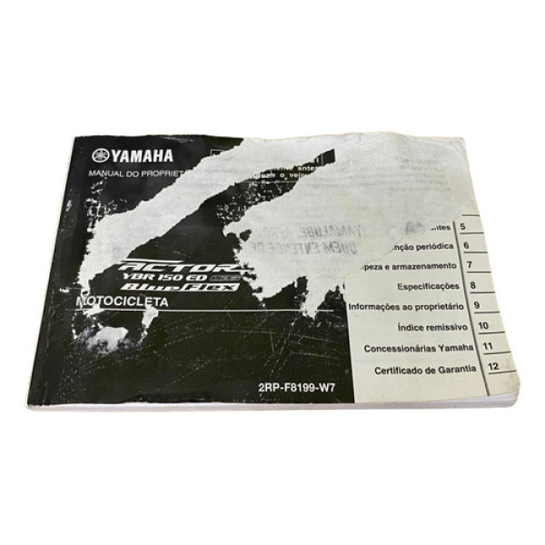 Manual Yamaha Factor 150 2022 Original Completo