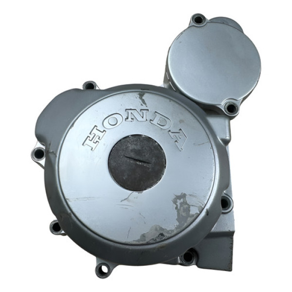 Tampa Magneto Estator Honda Xr 200 Cbx Strada 200 Original Prateado