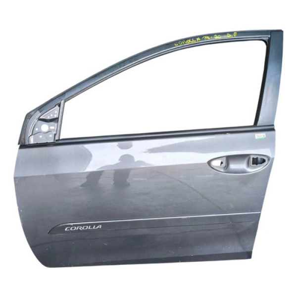 Porta Dianteira Esquerda Toyota Corolla 2015 2017 2019 Origi Dianteira Esquerda Cinza