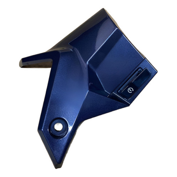 Acabamento Plástico Botão Start Honda Elite 2022 Original Cinza-escuro