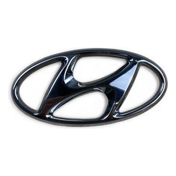 Emblema Grade Dianteira Hyundai Hb20 Original 863001s000 Preto