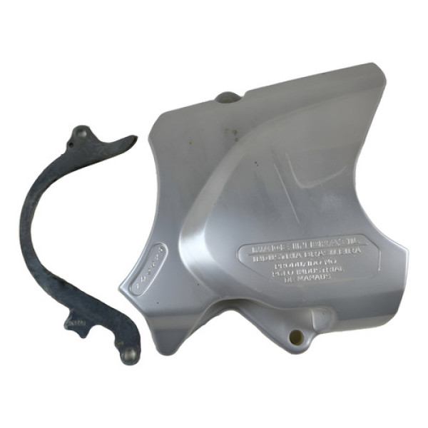 Carenagem Tampa Piao Honda Titan 150 2015 Original Prateado