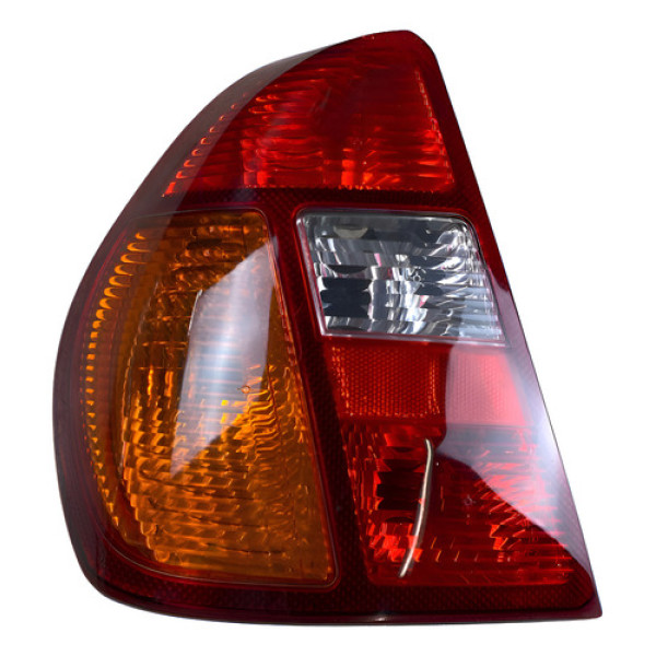 Lanterna Traseira Renault Clio Sedan 2003 Lado Esquerdo Esquerdo/motorista Tricolor