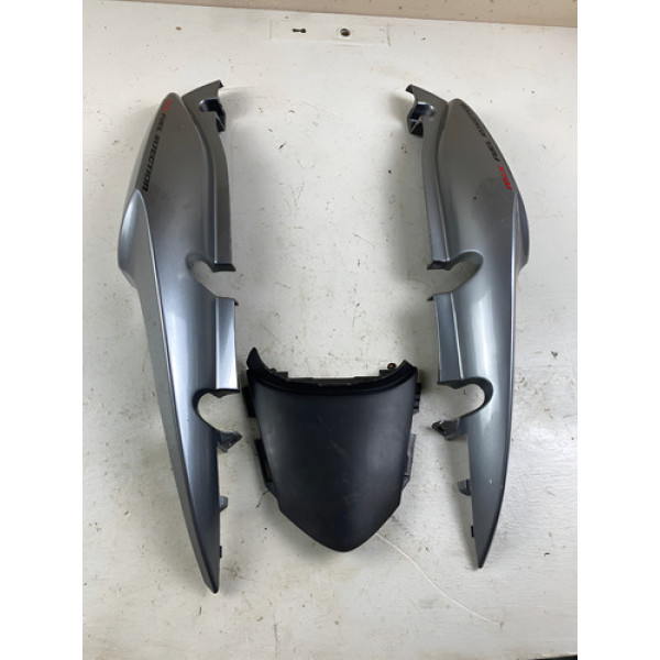 Kit Carenagem Traseira Paralela Titan 150 Mix Cinza