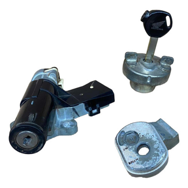 Kit Chave Ignição Lead 110 2010 2011 Original Completo