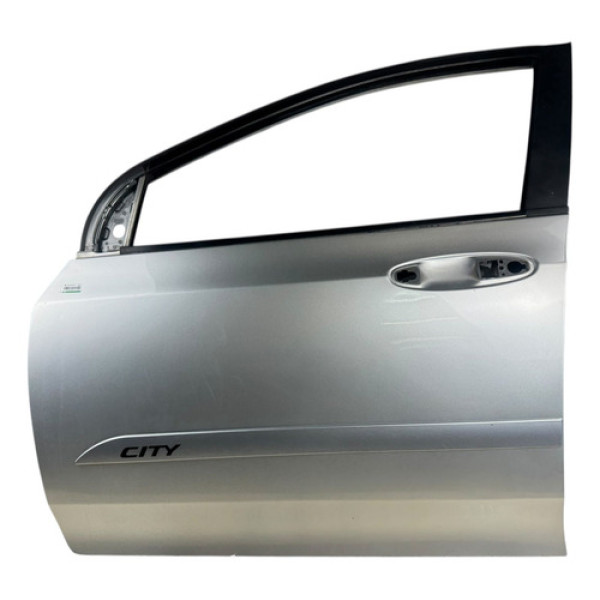 Porta Dianteira Esquerda Honda City 2009 A 2010 Original Dia Dianteira Esquerda Prateado