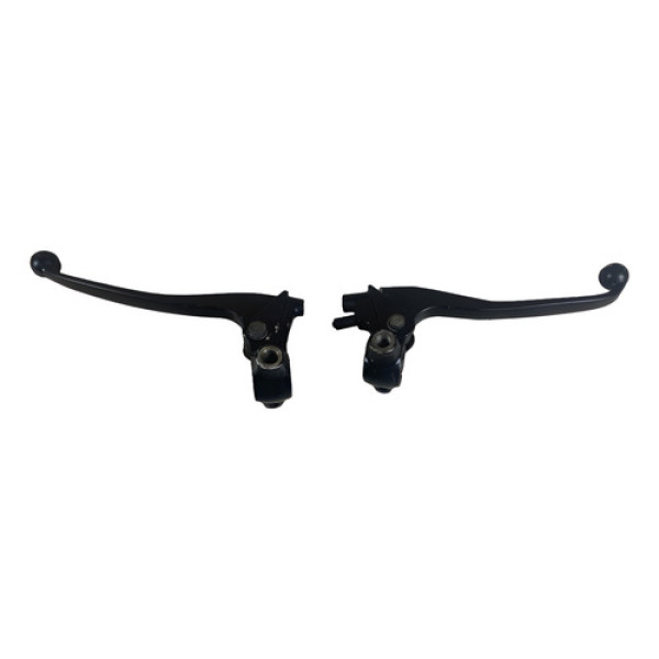 Manete De Embreagem + Manete Freio Fan 125 2008 Preto