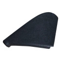 Acabamento Retrovisor Esquerdo Vw Santana 84 Á 91 321837993a Preto