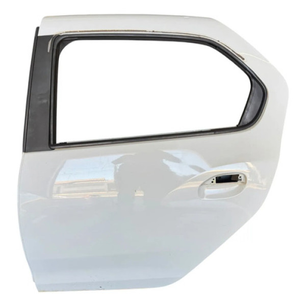 Porta Traseira Esquerda Renault Logan 2015 2016 2017 Traseira Direita Branco