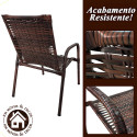 Cadeira Varanda Confortável Resistente Area Externa Premium