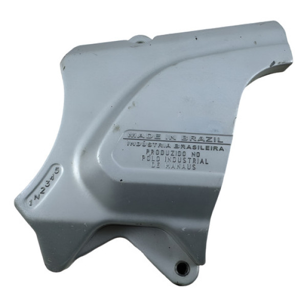 Carenagem Tampa Piao Titan 150 2008 Filé  Cinza