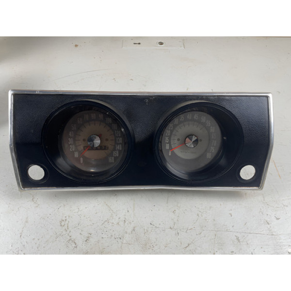 Painel Instrumento Velocímetro Corcel Gt 1977 Original Preto