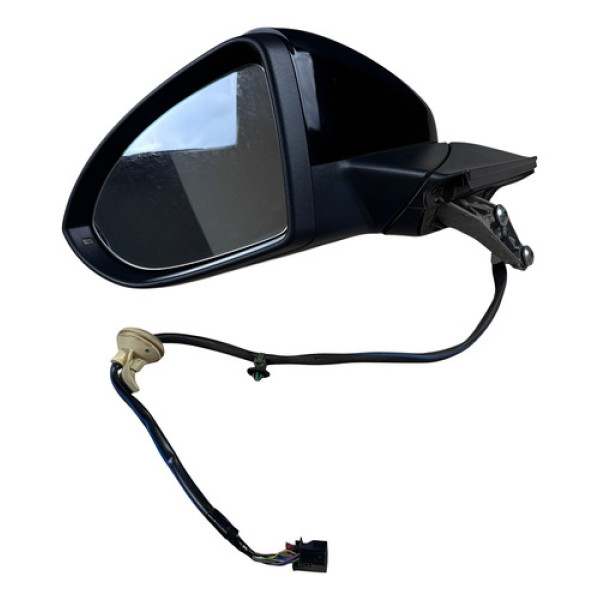 Retrovisor Esquerdo Volkswagen Golf Tsi Luz Cortesia 2015