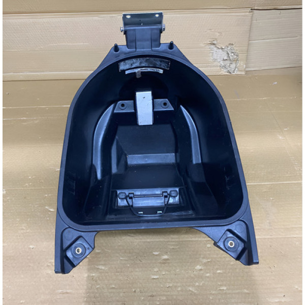 Porta Capacete Baú Honda Biz 125 2012 Original Filé Preto