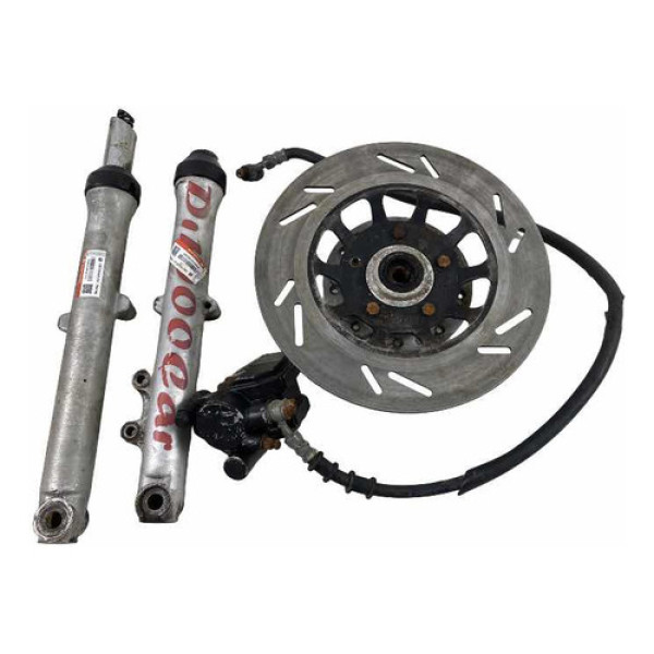 Kit Sistema Freio Disco Cg 1980 A 2005 Original Completo