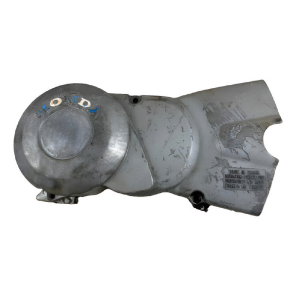 Tampa Estator Pinhão Esquerda Biz C 100 1999 Até 2005 Honda Prateado