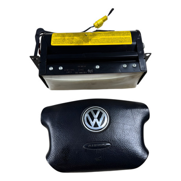 Kit Airbag Volkswagen Passat 1998 A 2002 Original Preto