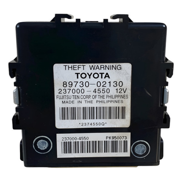 Modulo Central Alarme Toyota Corolla 2009/19 8973002130