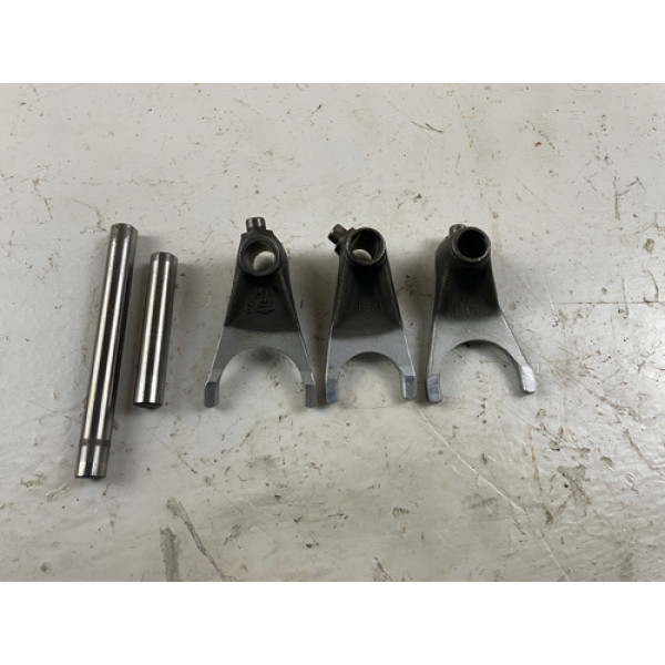 Conjunto Garfo Câmbio Titan Fan Start 150 2004 2015 Original