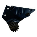 Alça Suporte Lateral Tanque Bmw K1200 2008 Lado Esquerdo Preto