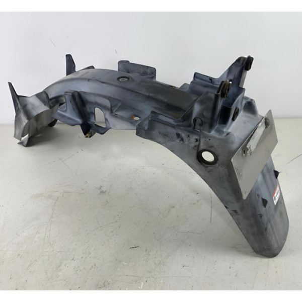 Parabarro Traseiro Fan 125 2001 A 2006 Original Filé Preto