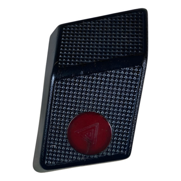 Botão Pisca Alerta Painel Satélite Vw Gol Parati Gls Gts Gti Preto