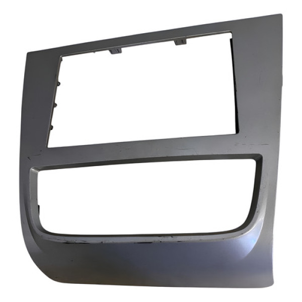 Moldura Painel Dvd 2 Din Mp5 Vw Gol Saveiro Cross G5 Grafite