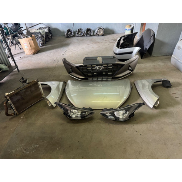 Frente Completa Hb20 2019 A 2023 Completa Verde-escuro Verde-escuro