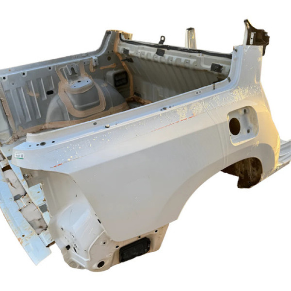 Lateral Retalho Lado Direito Renault Oroch 2012 A 2025 Branco
