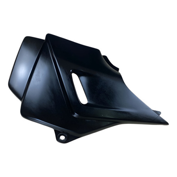 Tampa Lateral Lateral Esquerdo Cbx 200 Strada 2000/02 Preto