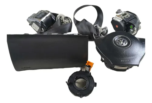 Kit Airbag Volksvagen Gol/saveiro G5/g6 2009/2016 Preto