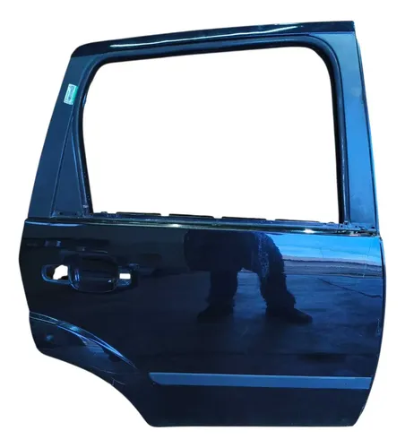 Porta Traseira Direita Ford Fiesta Hatch Original 2003 2010 Traseira Direita Preto