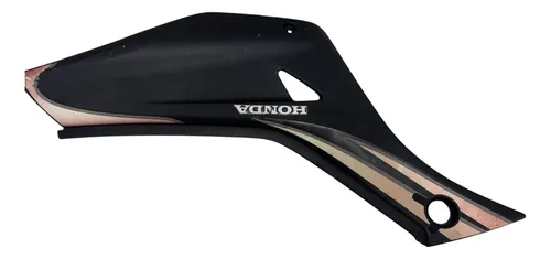 Carenagem Lateral Esquerdo Honda Nx 400 Falcon 2000 Á 2008 Preto