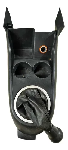 Acabamento Console Porta Copos Vw Fox 2003-2009 Original Preto