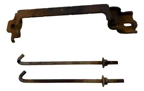 Alça Suporte Bateria Oroch Duster 2023 Original Preto